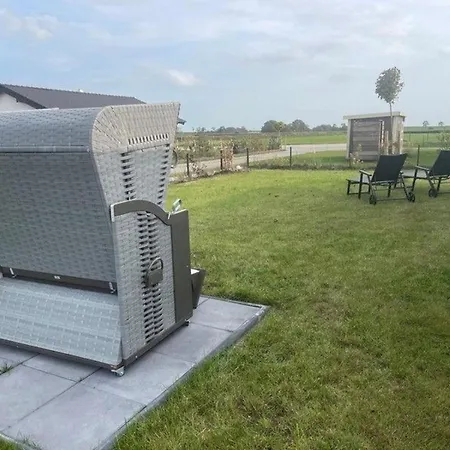 G22 Haus Mit Garten, Strandkorb Und Grillkamin Semesterbostad Grosswurden
